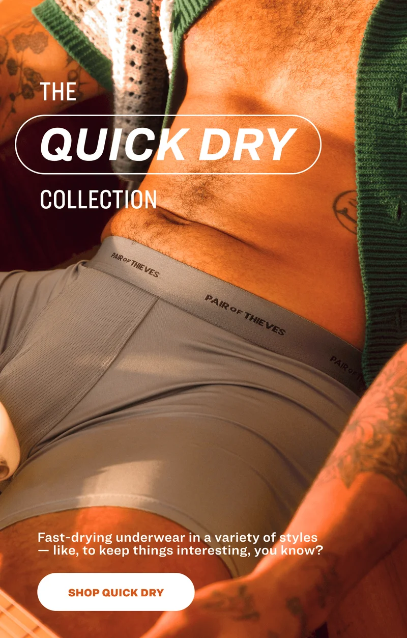 THE SUPERFIT COLLECTION Our fan favorite mesh fabric in every underwear style you need. &nbsp;You’re welcome. SHOP SUPERFIT