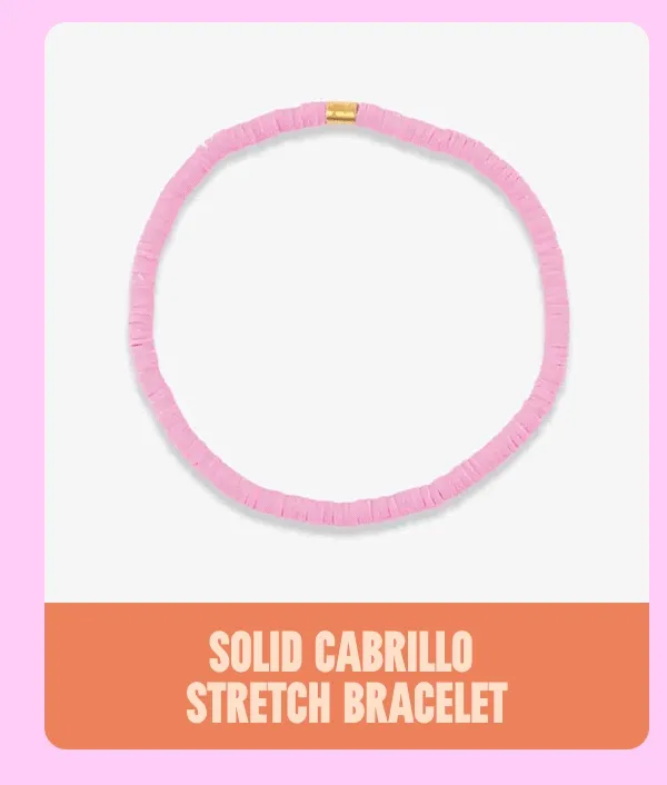 SOLID CABRILLO STRETCH BRACELET