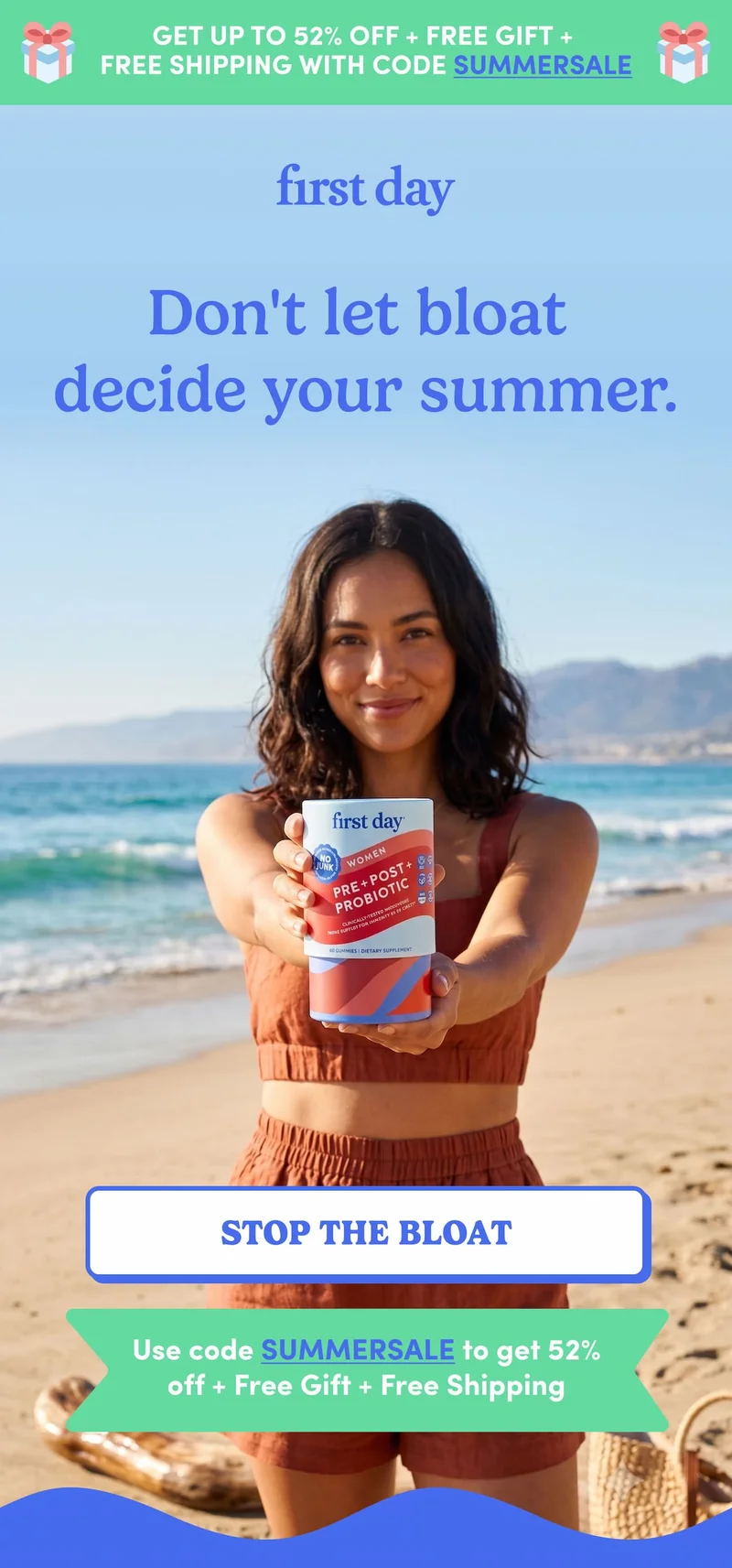 Don't let bloat decide your summer.