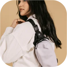 Woman carrying sling