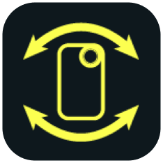 Barrel Wheel or Roll Icon