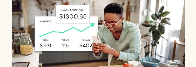 creator looking at their earnings
