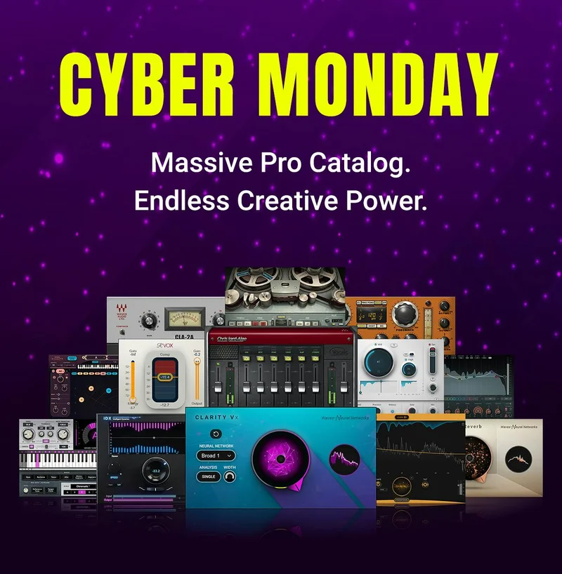 Cyber Monday - Massive Pro Catalog. Endless Creative Power.