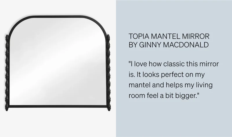 Shop Topia Mantel Mirror