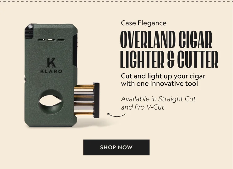 Pro V-Cut Overland Cigar Lighter & Cutter