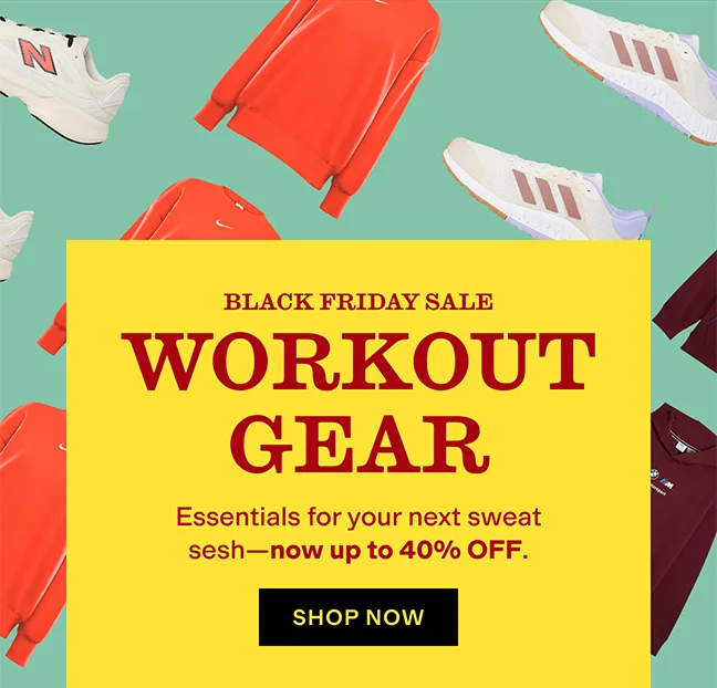 Shop Workout Essentials Sale