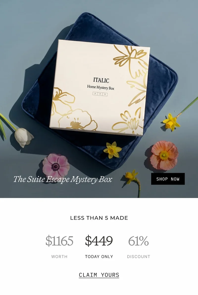 ITALIC | The Suite Escape Mystery Box