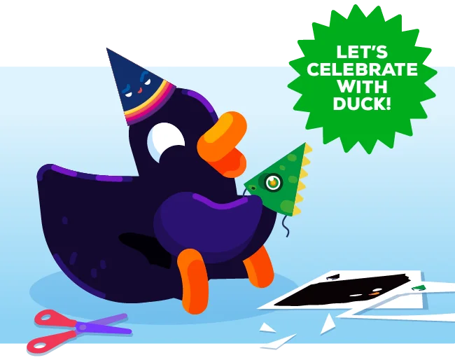 Let's Celebrate with Duck!
