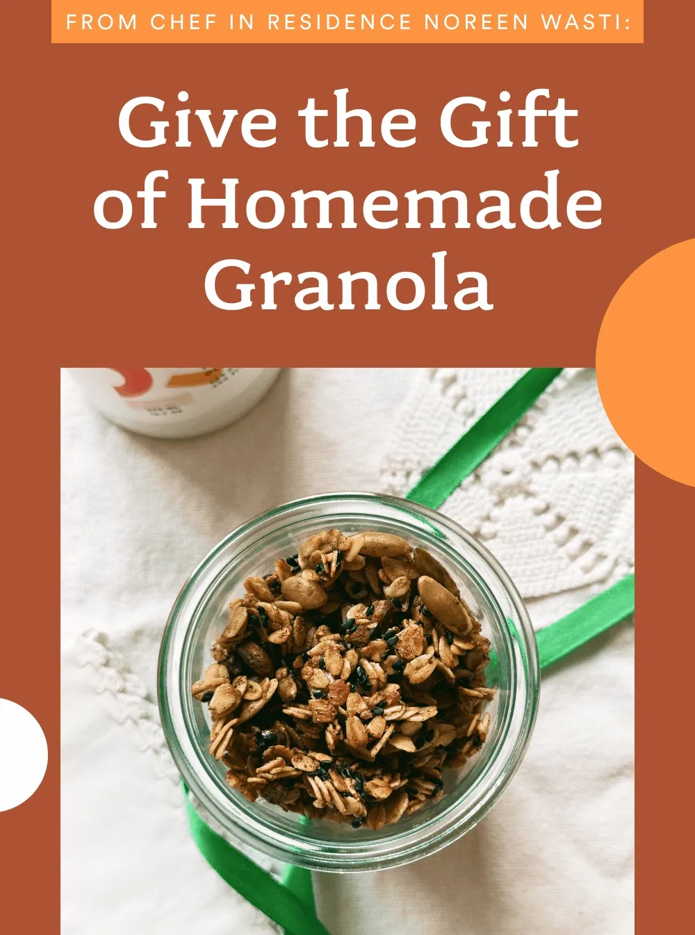 Give the Gift of Homemade Granola