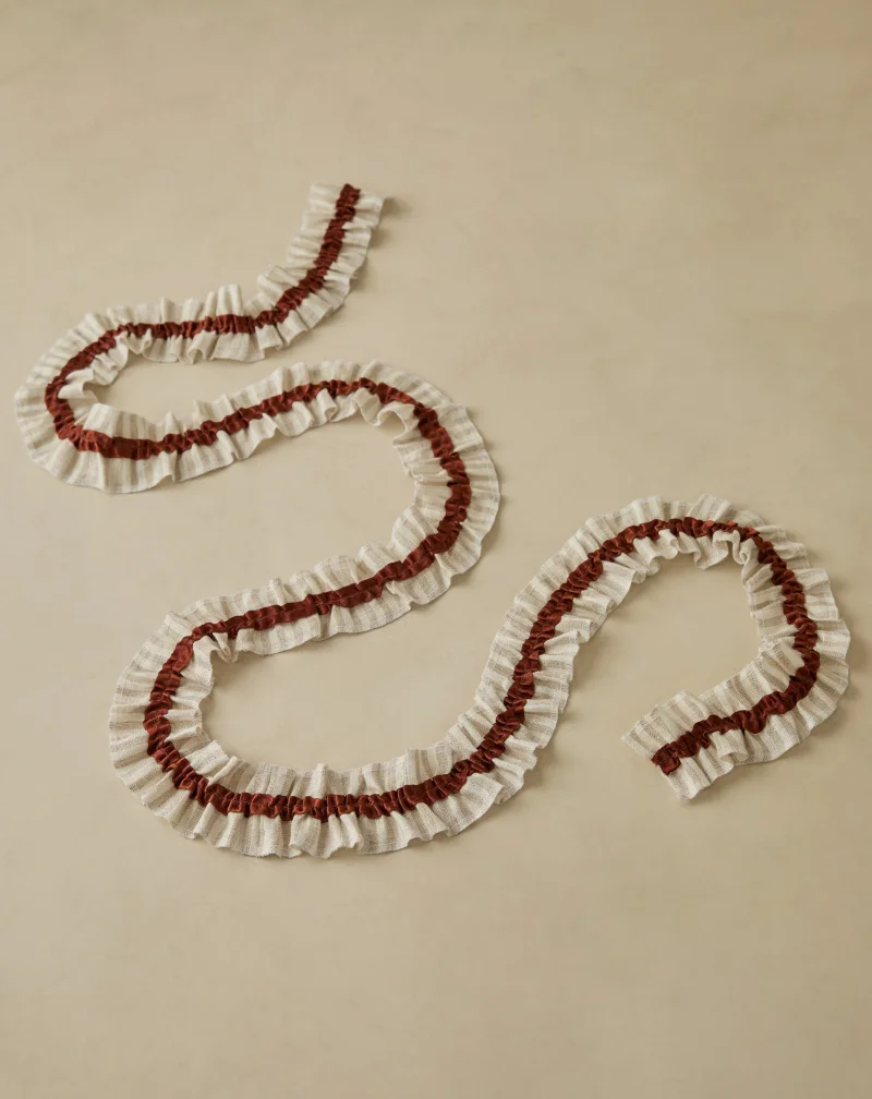 Shop Carlen Linen Satin Garland