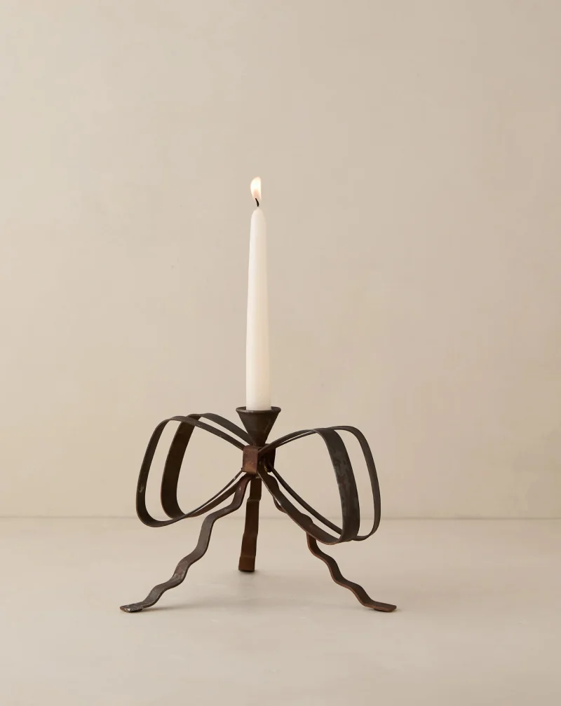 Shop Ribbon Candlestick