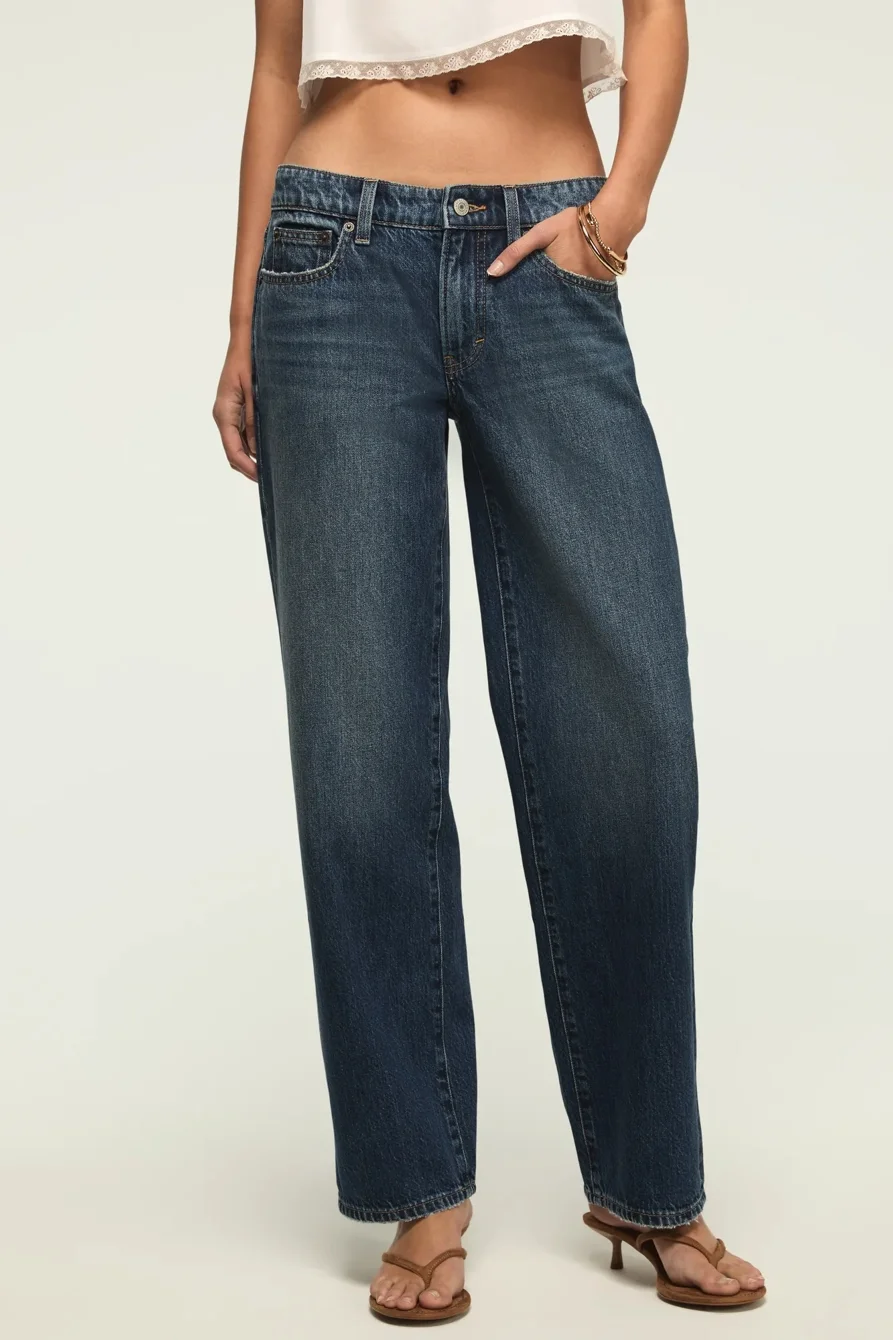 Image of Lucky Brand The Baggy - Women's Jeans Denim Pants in No Filter Wash