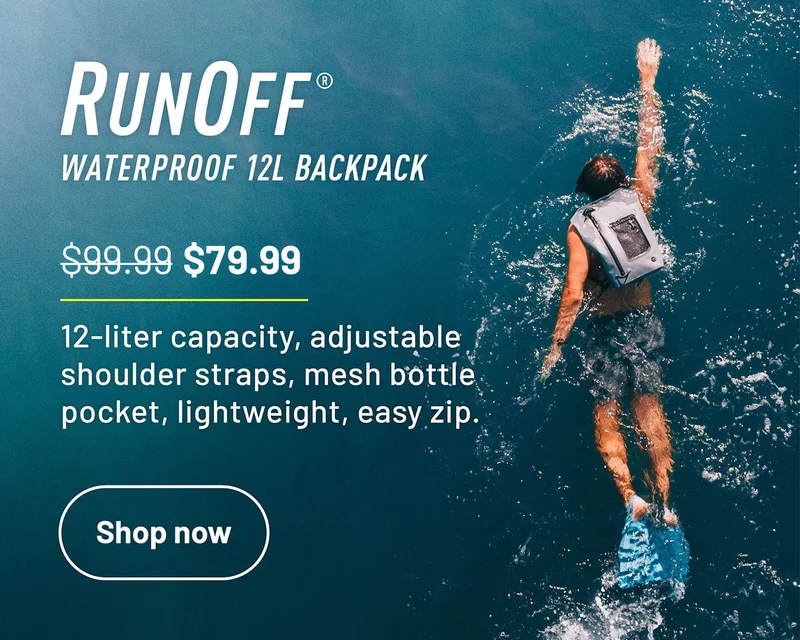 RunOff® 12L Waterproof Backpack