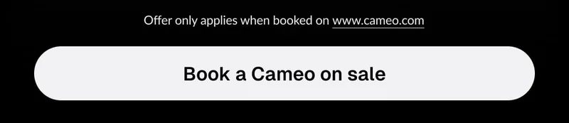 Book a Cameo on sale