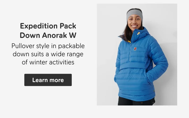 Expedition Pack Down Anorak W
