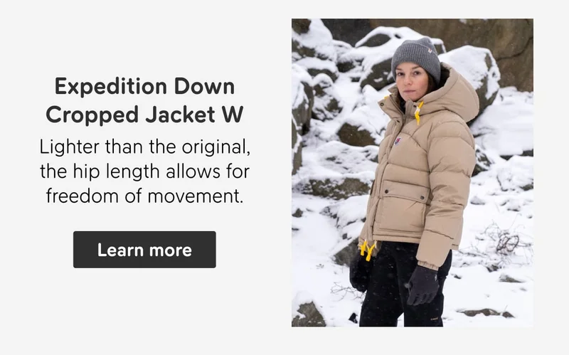 Expedition Down Cropped Jacket W
