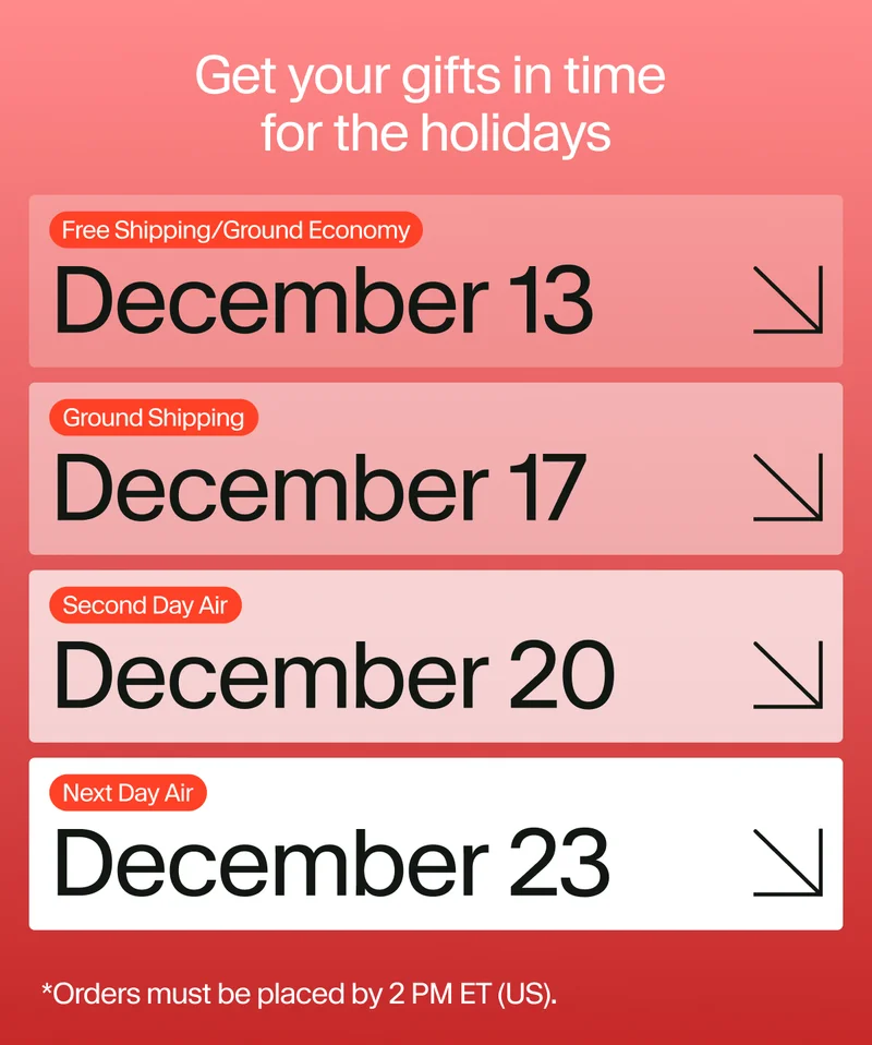 Shipping Deadlines