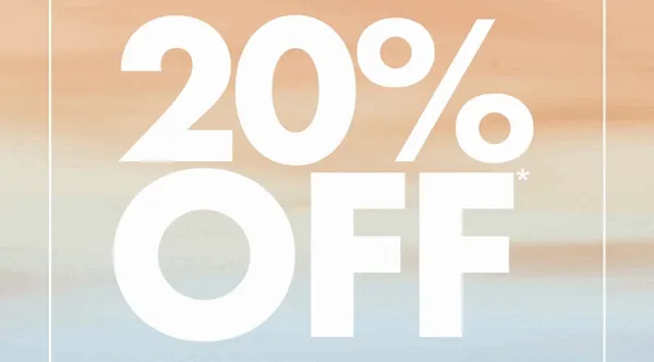 20% OFF*