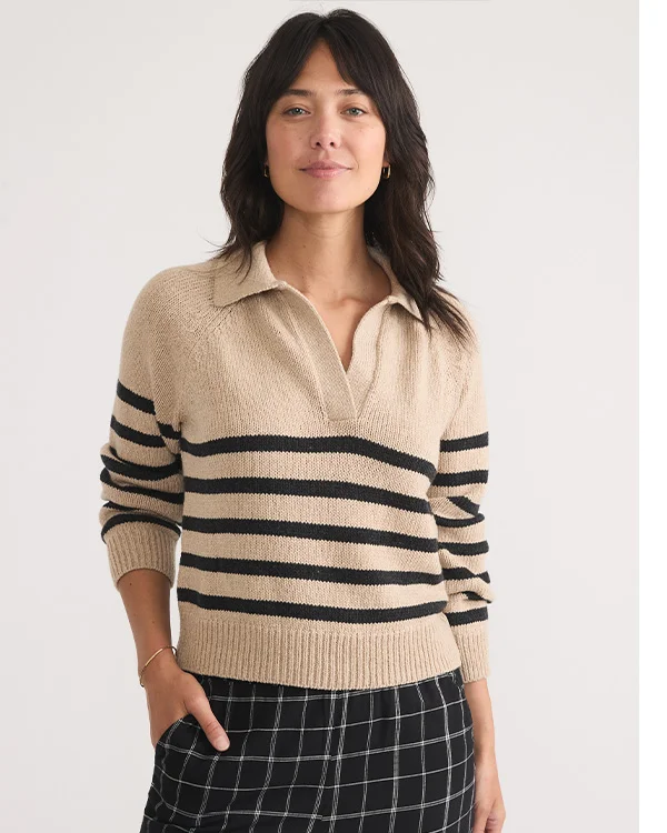 Claire Relaxed Sweater Polo