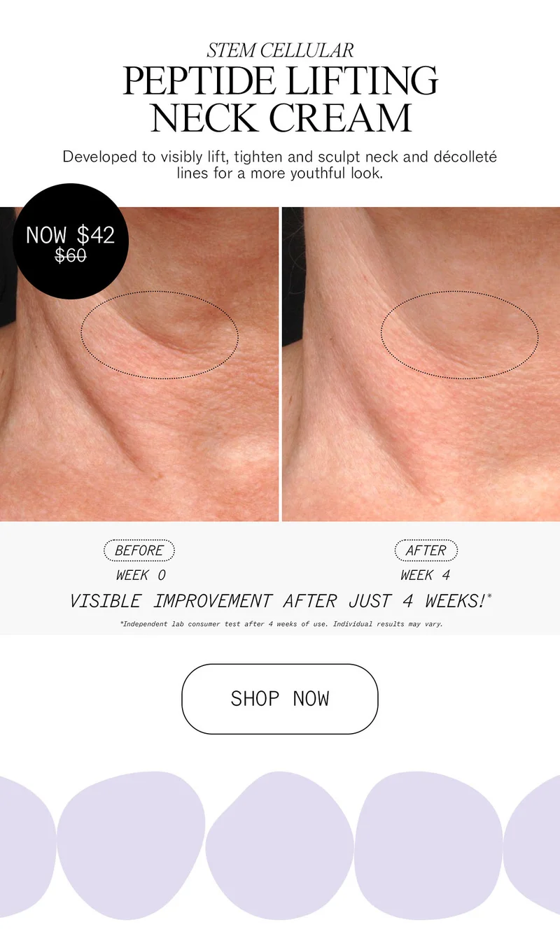 Stem Cellular Peptide Lifting Neck Cream