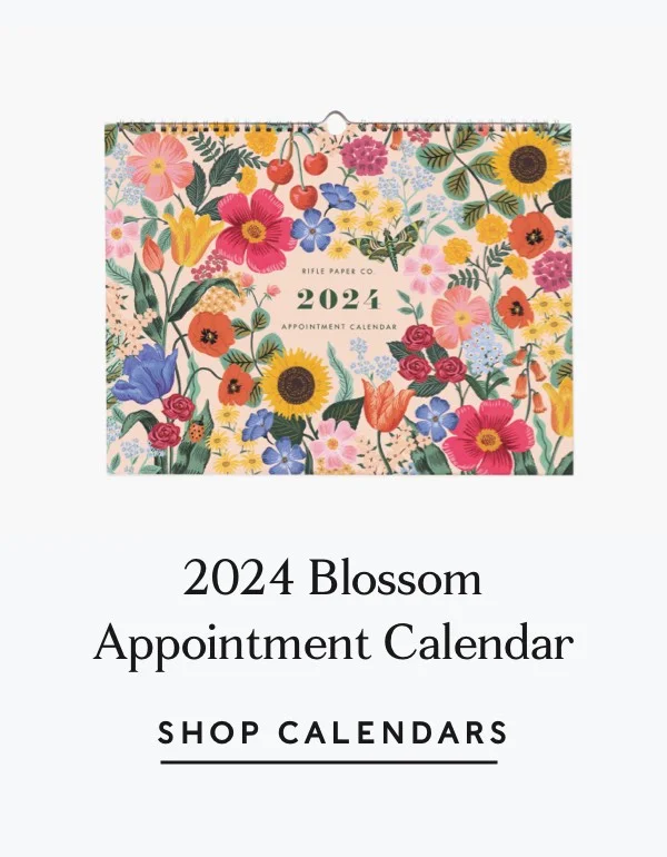 2024 Blossom Appointment Calendar