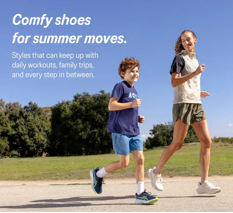 Comfy shoes for summer moves