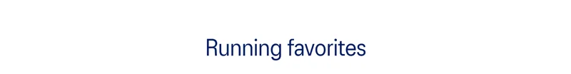 Running favorites