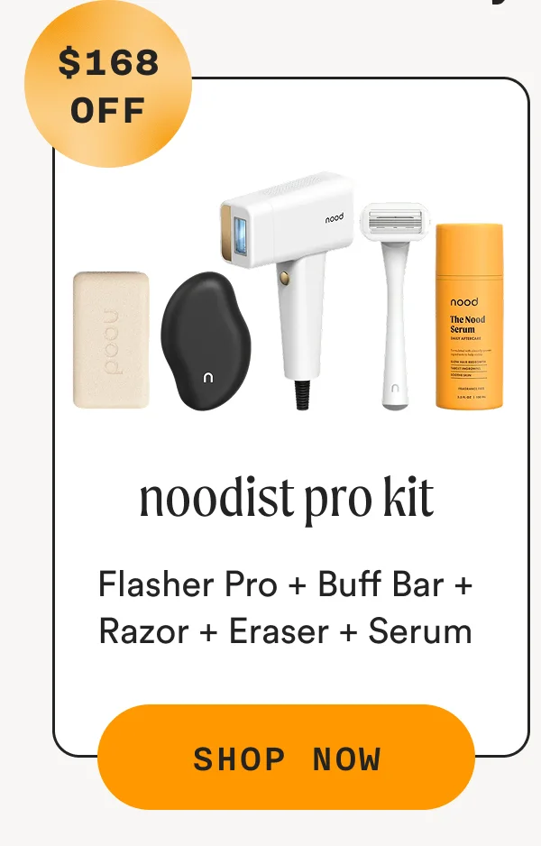 ($168 Off) - Noodist Pro Kit 0 Flasher Pro + Buff Bar + Razor + Eraser + Serum - SHOP NOW