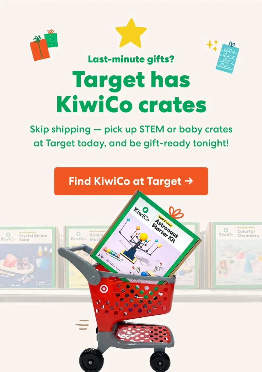 Last-minute gifts? Target has KiwiCo crates