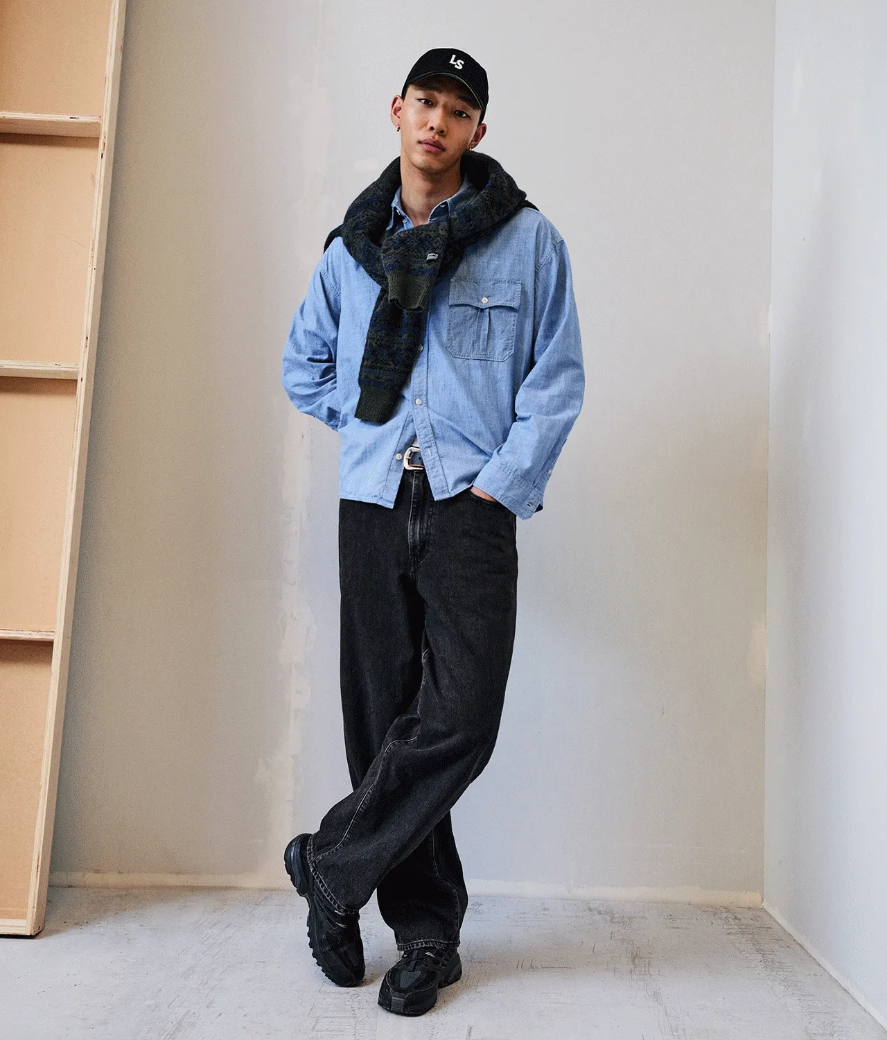 Gif of people wearing Levi's