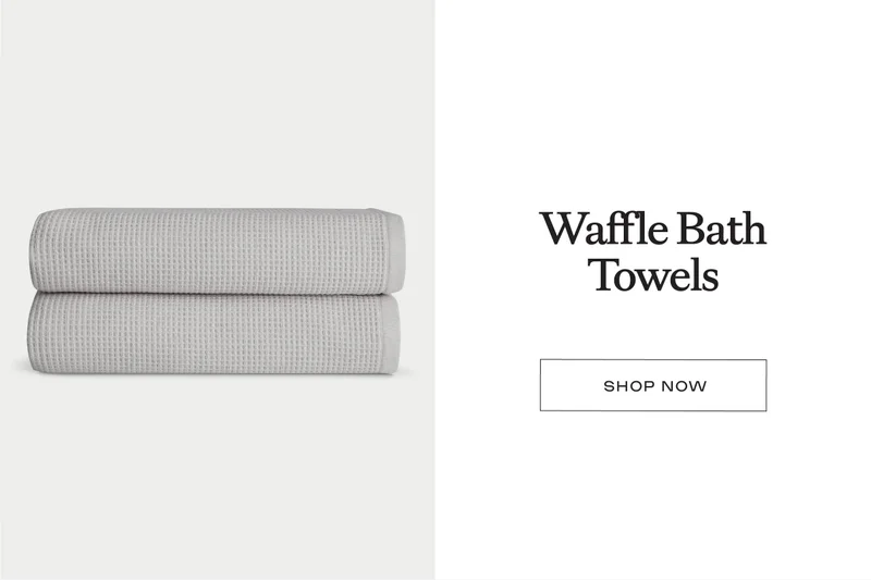 Waffle Bath Towels - Shop Now