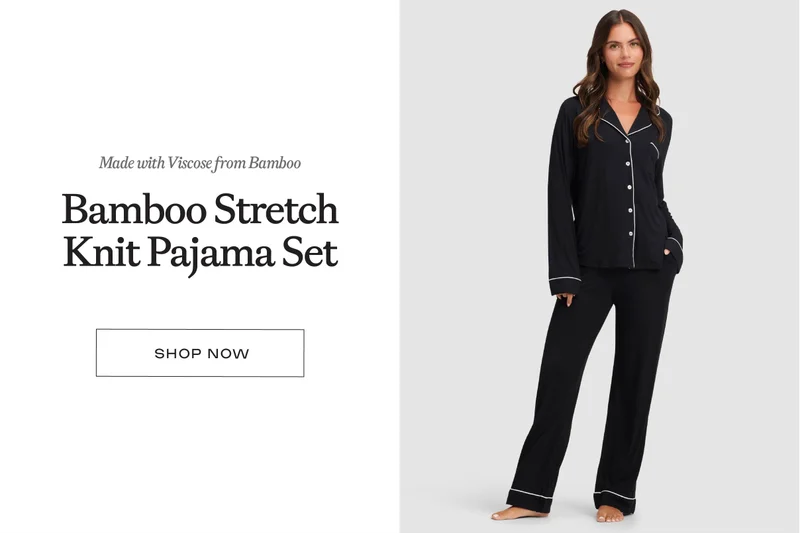 Bamboo Stretch Knit Pajama Set - Shop Now