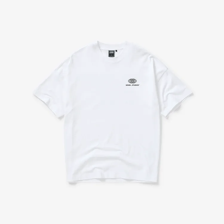 GIF showing Studio Script T-Shirt White