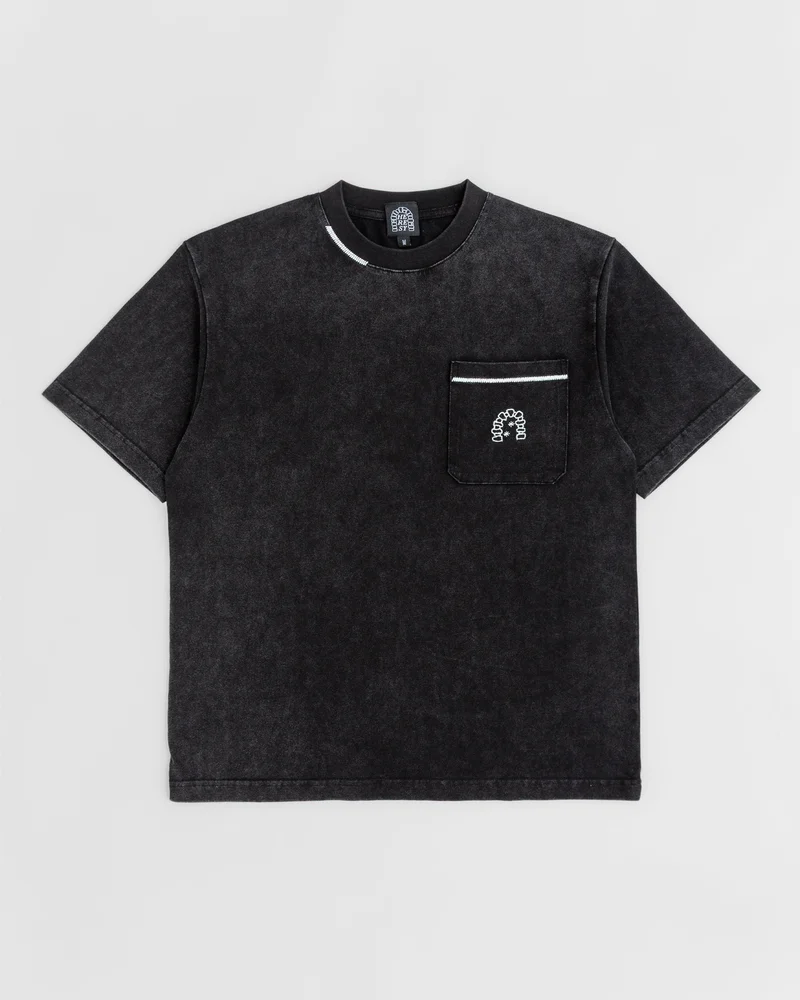 Image of Heresy Arch Pocket T-shirt - Ash