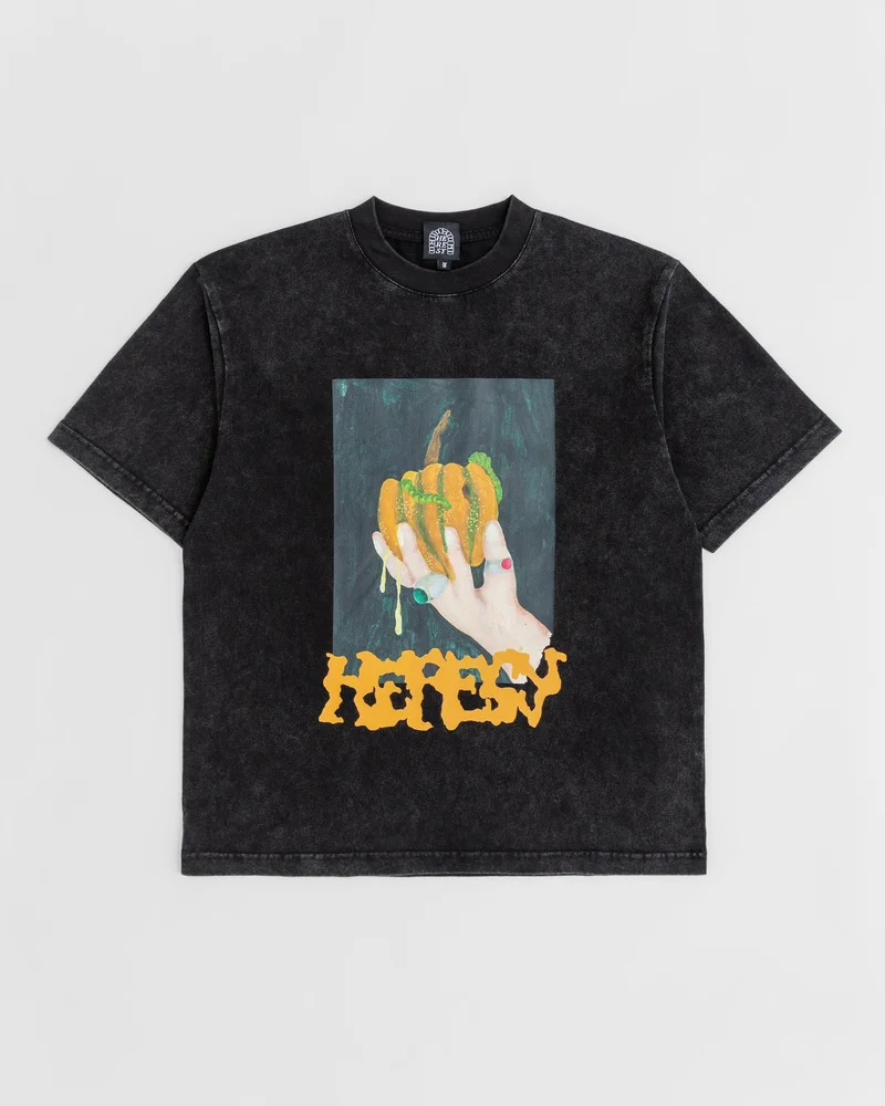 Image of Heresy Squash Tee - Ash
