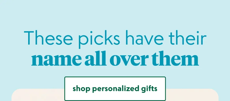 shop personalized gifts
