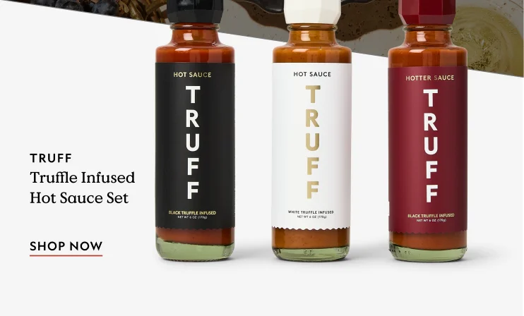 Truffle Infused Hot Sauce Set