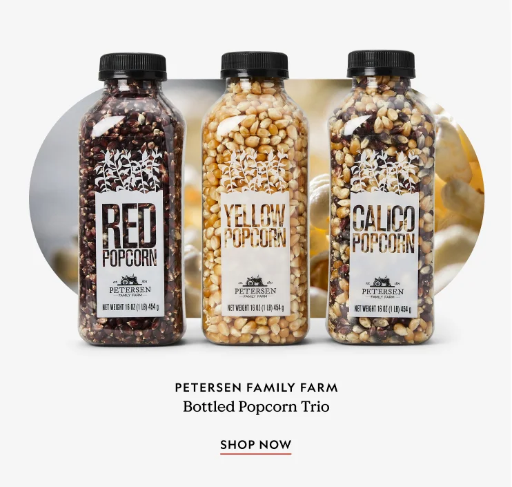 Bottled Popcorn Trio