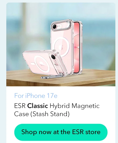 ESR Classic Hybrid Magnetic Case (Stash Stand)