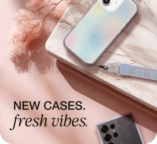New cases. Fresh Vibes.