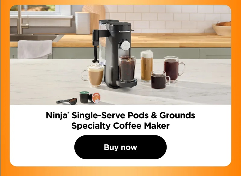 Ninja® Single-Serve Pods & Grounds Specialty Coffee Maker
