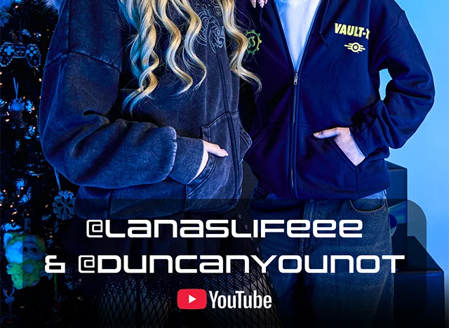 Press Start For Gifts. Featuring Lanaslifeee and Duncanyounot. Shop Holiday