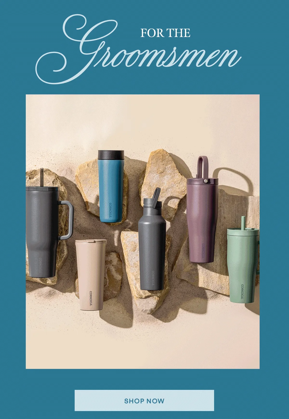 We've got the perfect gifts for the groom and his crew!
