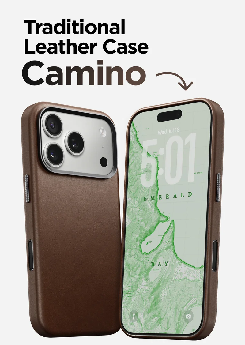 Traditional Leather Case. Camino Leather.