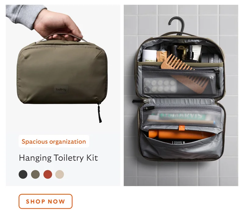 Hanging Toiletry Kit