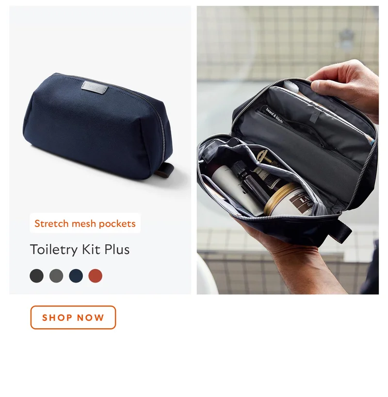 Toiletry Kit Plus