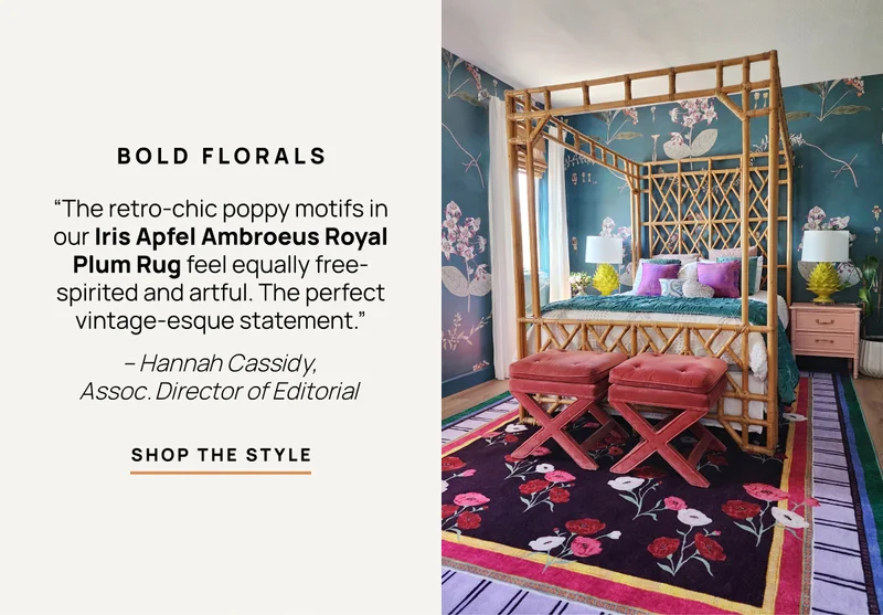 Iris Apfel Ambroeus Royal Plum Rug - Shop the Style
