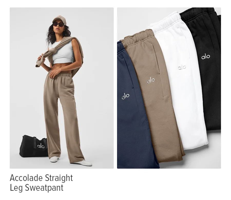 ACCOLADE STRAIGHT LEG SWEATPANT
