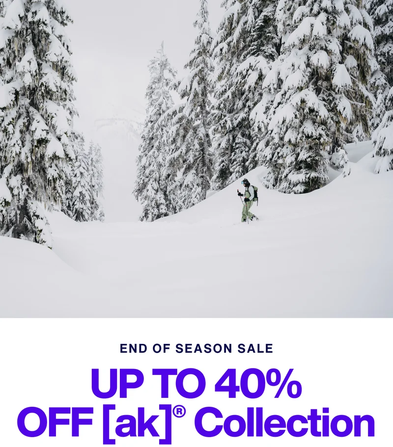 End of Season Sale - Up to 40% Off [ak] Collection