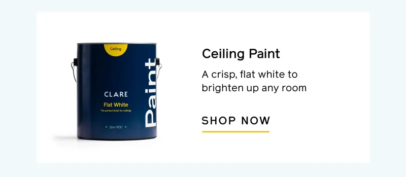 Ceiling Paint. A crisp, flat white to brighten up any room. SHOP NOW